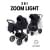 Коляска 2 в 1 Mowbaby Zoom Light Black