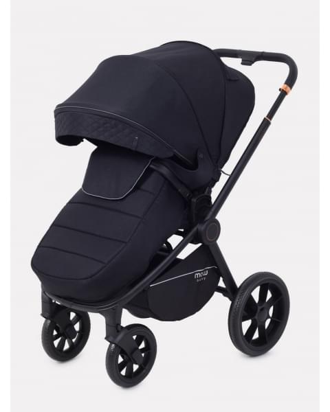 Коляска 2 в 1 Mowbaby Zoom Light Black