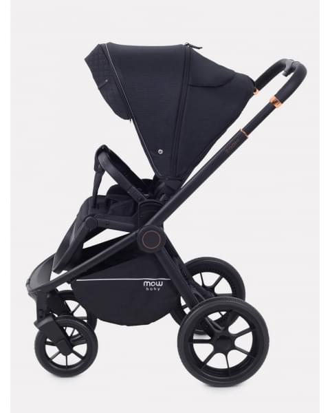 Коляска 2 в 1 Mowbaby Zoom Light Black