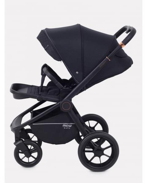Коляска 2 в 1 Mowbaby Zoom Light Black