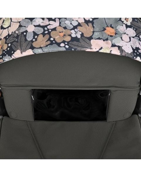 Коляска 2 в 1 Roan Sol Flowers, Forest Clearing / шасси Black (RSF/5003)