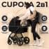 Коляска 2 в 1 Sweet Baby Cupola, Black Neo (Черный)