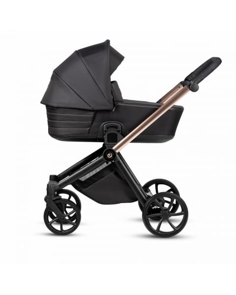 Коляска 2 в 1 Tutis Mio 3+ New Black Edition, Rose Gold (292)