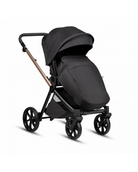 Коляска 2 в 1 Tutis Mio 3+ New Black Edition, Rose Gold (292)