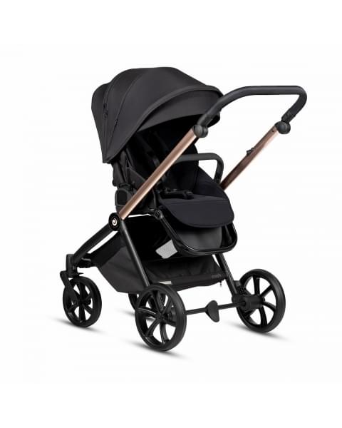 Коляска 2 в 1 Tutis Mio 3+ New Black Edition, Rose Gold (292)