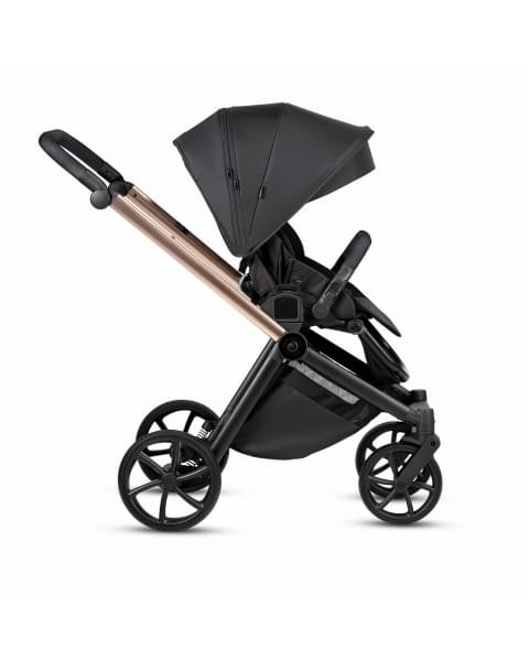 Коляска 2 в 1 Tutis Mio 3+ New Black Edition, Rose Gold (292)