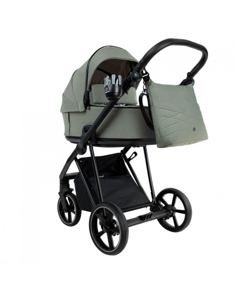 Детская коляска 2 в 1 Roan Sol 2.0 Sage Green/Black/руч.Black