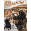 Коляска 2 в 1 Sweet Baby Stella Black