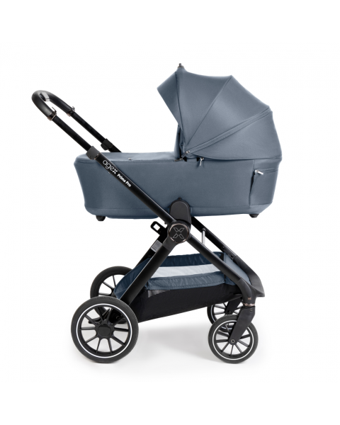 Коляска 3 в 1 Agex Prima Pro 2025, Grey (Серый) + Автокресло Agex i-Safe (0-13 кг), Grey (Серый)