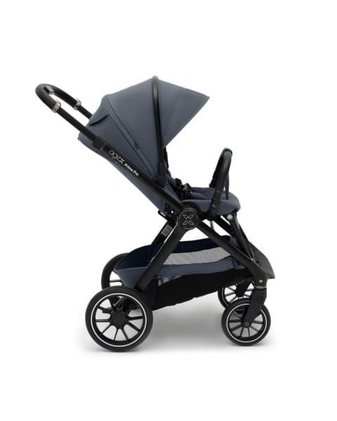 Коляска 3 в 1 Agex Prima Pro 2025, Grey (Серый) + Автокресло Agex i-Safe (0-13 кг), Grey (Серый)