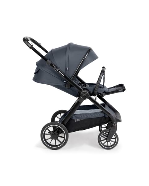 Коляска 3 в 1 Agex Prima Pro 2025, Grey (Серый) + Автокресло Agex i-Safe (0-13 кг), Grey (Серый)