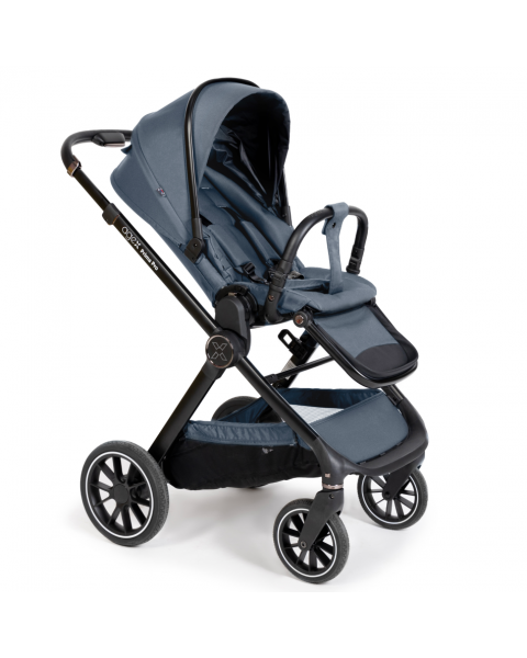 Коляска 3 в 1 Agex Prima Pro 2025, Grey (Серый) + Автокресло Agex i-Safe (0-13 кг), Grey (Серый)