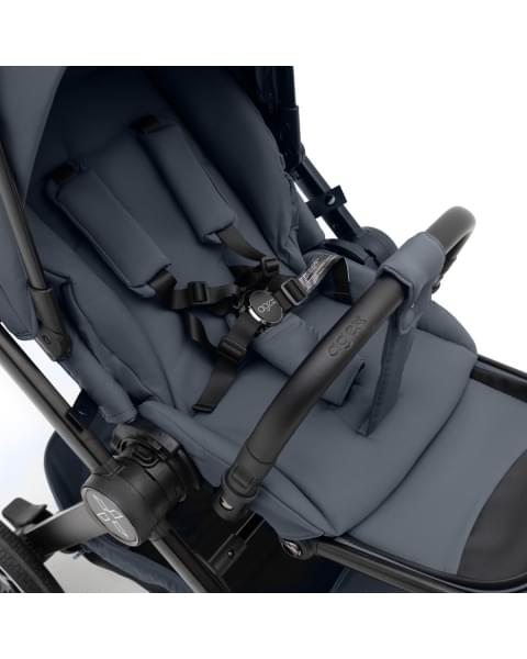 Коляска 3 в 1 Agex Prima Pro 2025, Grey (Серый) + Автокресло Agex i-Safe (0-13 кг), Grey (Серый)