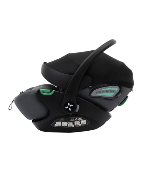 Коляска 3 в 1 Agex Prima Pro 2025, Grey (Серый) + Автокресло Agex i-Safe (0-13 кг), Grey (Серый)