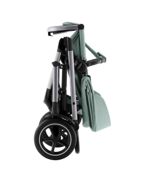 Коляска 3 в 1 Britax Roemer Smile 5Z, Jade Green (Зеленый) + Автокресло Britax Roemer Baby-Safe Pro Classic (0-13 кг), Deep Black (Черный)