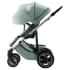 Коляска 3 в 1 Britax Roemer Smile 5Z, Jade Green (Зеленый) + Автокресло Britax Roemer Baby-Safe Pro Classic (0-13 кг), Deep Black (Черный)