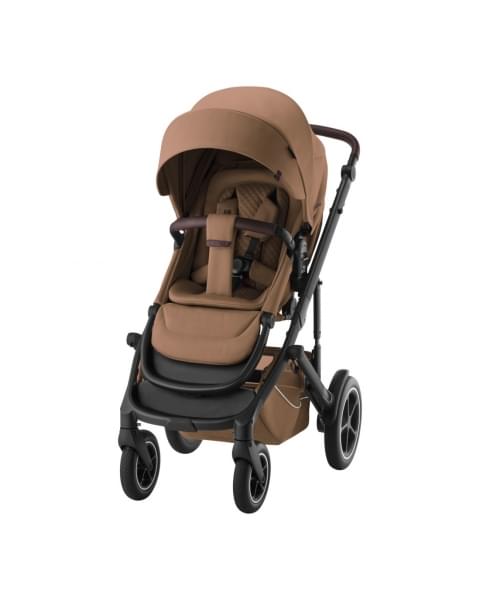 Коляска 3 в 1 Britax Roemer Smile 5Z Lux Collection, Warm Caramel (Коричневый) + Автокресло Baby-Safe Pro, Warm Caramel (Коричневый)