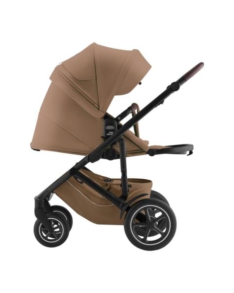 Коляска 3 в 1 Britax Roemer Smile 5Z Lux Collection, Warm Caramel (Коричневый) + Автокресло Baby-Safe Pro, Warm Caramel (Коричневый)
