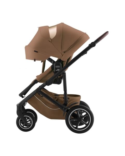 Коляска 3 в 1 Britax Roemer Smile 5Z Lux Collection, Warm Caramel (Коричневый) + Автокресло Baby-Safe Pro, Warm Caramel (Коричневый)