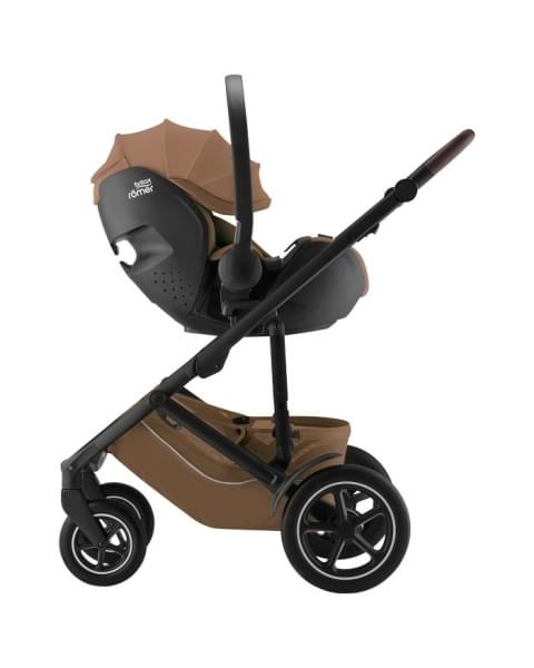Коляска 3 в 1 Britax Roemer Smile 5Z Lux Collection, Warm Caramel (Коричневый) + Автокресло Baby-Safe Pro, Warm Caramel (Коричневый)