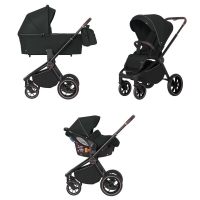 Коляска 3 в 1 Carrello Epica CRL-8511/1 2023, Space Black (Черный)