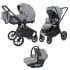 Коляска 3 в 1 Carrello Epica CRL-8511 / 2025, Silver Grey (Светло-серый)