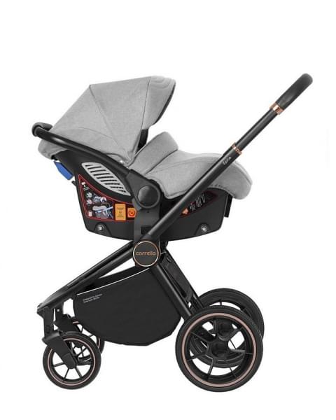 Коляска 3 в 1 Carrello Epica CRL-8511 / 2025, Silver Grey (Светло-серый)