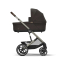 Коляска 3 в 1 Cybex Balios S Lux 2025 Chocolate Brown TPE + Автокресло Aton