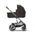 Коляска 3 в 1 Cybex Balios S Lux 2025 Chocolate Brown TPE + Автокресло Aton B2