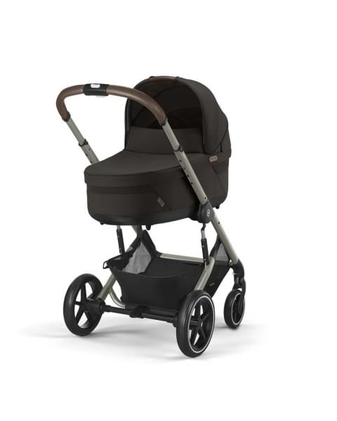 Коляска 3 в 1 Cybex Balios S Lux 2025 Chocolate Brown TPE + Автокресло Aton B2