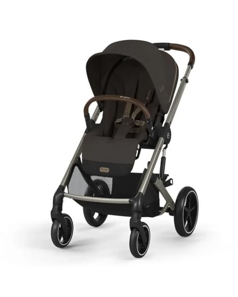 Коляска 3 в 1 Cybex Balios S Lux 2025 Chocolate Brown TPE + Автокресло Aton B2