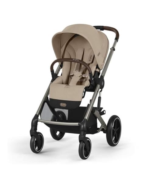 Коляска 3 в 1 Cybex Balios S Lux 2025 цвет Almond Beige + Автокресло Cloud G Plus