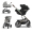Коляска 3 в 1 Cybex Balios S Lux 2025 цвет Stone Grey + Автокресло Aton