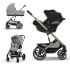 Коляска 3 в 1 Cybex Balios S Lux 2025 цвет Stone Grey + Автокресло Aton B2