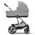 Коляска 3 в 1 Cybex Balios S Lux 2025 цвет Stone Grey + Автокресло Aton B2