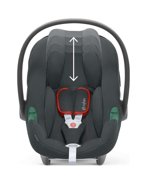 Коляска 3 в 1 Cybex Priam IV Chrome Brown и автокресло Aton B2 i-Size Steel Grey Sepia Black