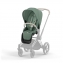 Коляска 3 в 1 Cybex Priam IV Rosegold и автокресло Aton S2 i-Size с базой Base One Leaf Green/Moon Black