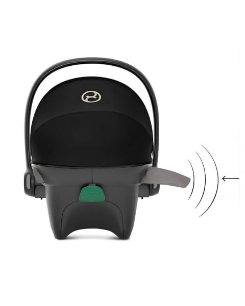 Коляска 3 в 1 Cybex Priam IV Rosegold и автокресло Aton S2 i-Size с базой Base One Leaf Green/Moon Black