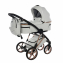 Коляска 3 в 1 Junama Air Ecco, JAE-01 (Белый / Рама медь)