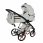 Коляска 3 в 1 Junama Air Ecco, JAE-01 (Белый / Рама медь)