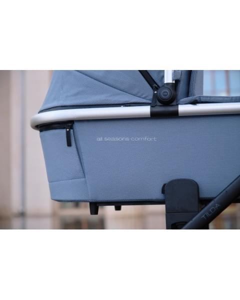 Коляска 3 в 1 MowBaby Tilda, Blue (Голубой)