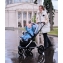 Коляска 3 в 1 MowBaby Tilda, Blue (Голубой)