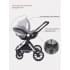 Коляска 3 в 1 MowBaby Tilda, Blue (Голубой)