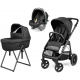 Коляска 3 в 1 Peg-Perego Veloce TC Belvedere SLK, True Black New