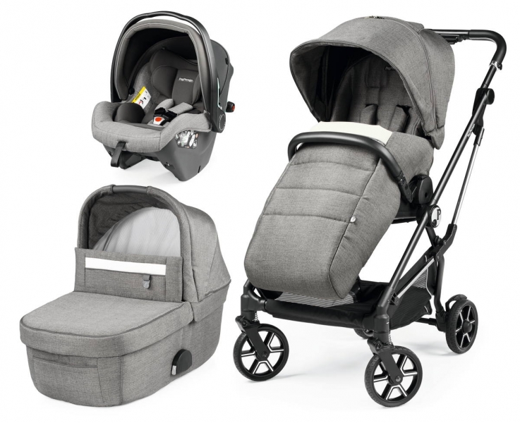 Коляска 3 в 1 Peg Perego Vivace SLK City Grey