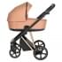 Коляска 3 в 1 Roan Sol Lux, Toffee шасси Rose Gold (Коричневый)