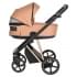 Коляска 3 в 1 Roan Sol Lux, Toffee шасси Rose Gold (Коричневый)