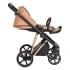 Коляска 3 в 1 Roan Sol Lux, Toffee шасси Rose Gold (Коричневый)