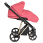 Коляска 3 в 1 Roan Sol Luxury, Viva Magenta шасси Gold (Розовый)