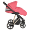 Коляска 3 в 1 Roan Sol Luxury, Viva Magenta шасси Gold (Розовый)
